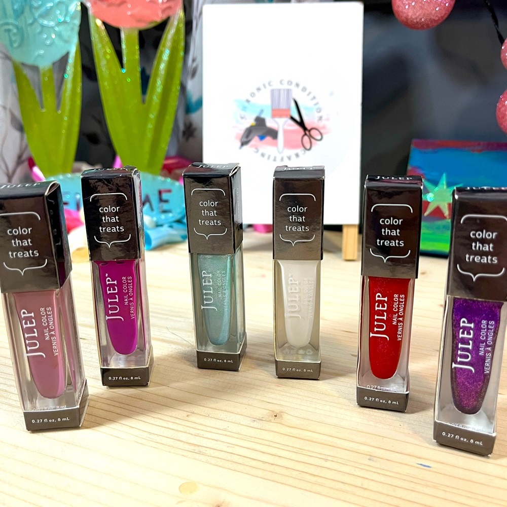 Bundle of 6 Julep Nail Polishes